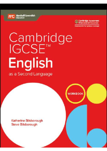 CAMBRIDGE IGCSE ENGLISH AS A SECOND LANGUAGE WORKBOOK