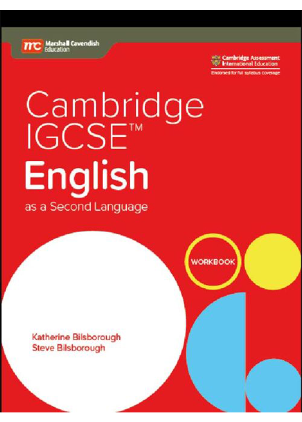CAMBRIDGE IGCSE ENGLISH AS A SECOND LANGUAGE WORKBOOK – Kashanah
