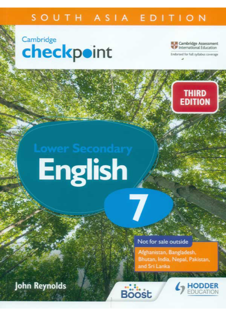 CAMBRIDGE CHECKPOINT LOWER SECONDARY ENGLISH STUDENT’S BOOK 7