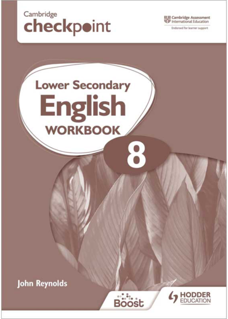 CAMBRIDGE CHECKPOINT LOWER SECONDARY ENGLISH WORKBOOK-8