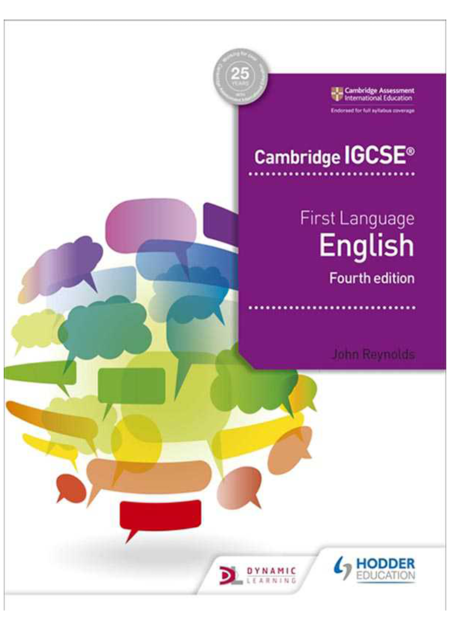 CAMBRIDGE IGCSE FIRST LANGUAGE ENGLISH 4TH EDITION
