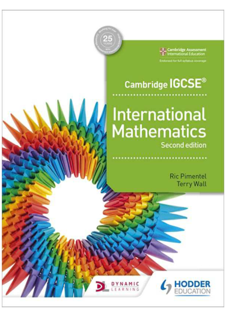 CAMBRIDGE IGCSE INTERNATIONAL MATHEMATICS