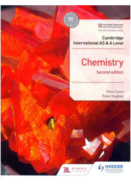 CAMBRIDGE INTERNATIONAL AS AND A LEVEL CHEMISTRY STUDENT’S BOOK