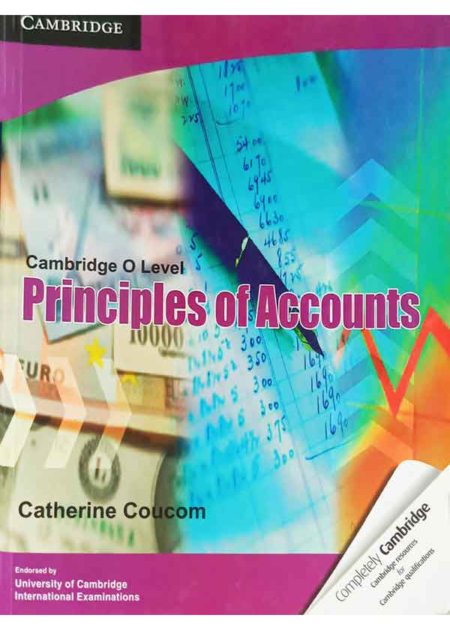 CAMBRIDGE O LEVEL PRINCIPLES OF ACCOUNTS NEW
