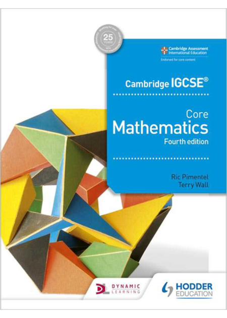 Cambridge IGCSE Core Mathematics 4th edition