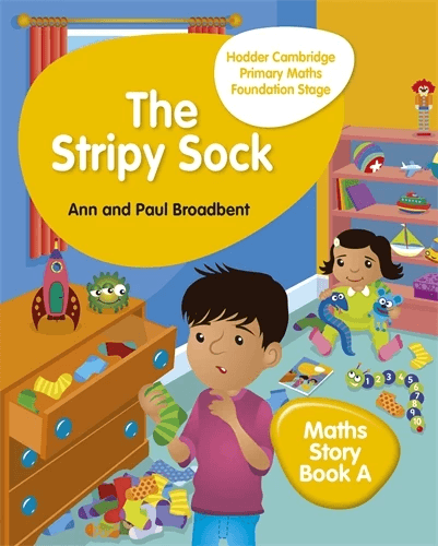 HODDER CAMBRIDGE PRIMARY MATHS: THE STRIPY SOCK: MATHS STORY BOOK A