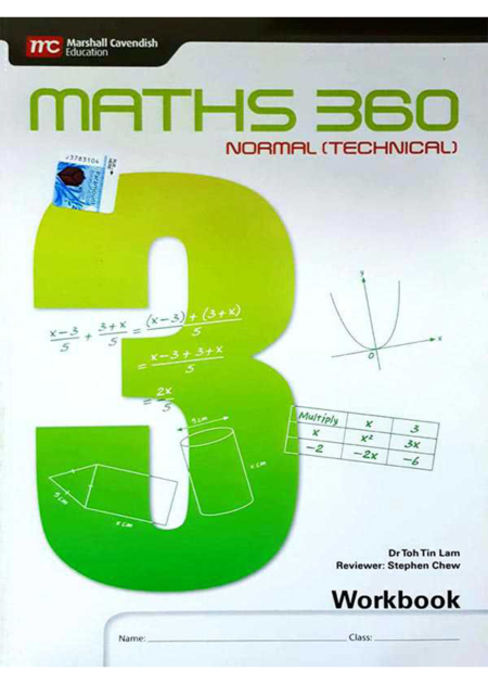 MATHS 360: WORKBOOK-3 NORMAL (TECHNICAL)