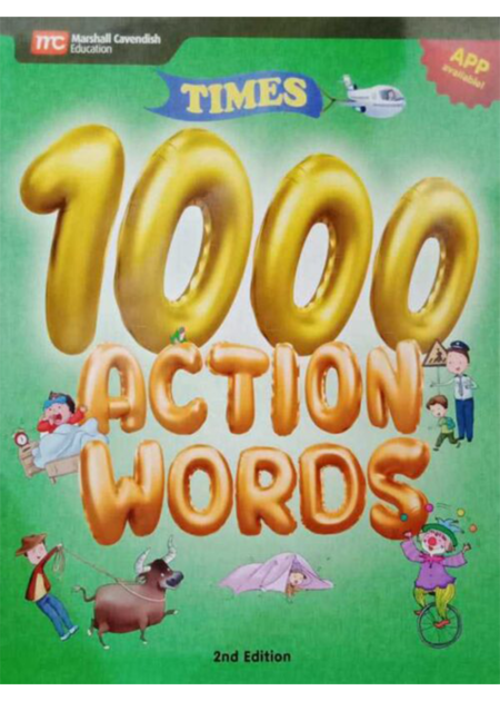 TIMES 1000 ACTION WORDS (APP AVAILABLE) GREEN (2nd Edition)