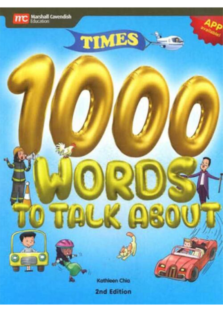 TIMES 1000 WORDS TO TALK ABOUT (APP AVAILABLE!) BLUE (2nd Edition)